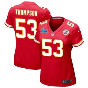 BJ Thompson Kansas City Chiefs Nike Women's Super Bowl LVII Game Jersey - Red
