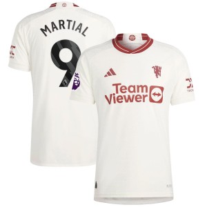Anthony Martial Manchester United adidas 2023/24 Third Authentic Player Jersey - White