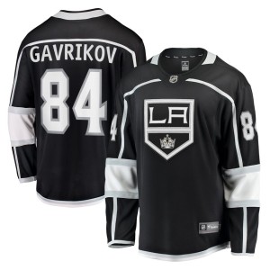 Vladislav Gavrikov Los Angeles Kings Fanatics Branded Home Breakaway Jersey - Black