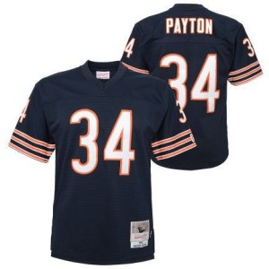 Youth Chicago Bears Walter Payton Mitchell & Ness Navy 1985 Retired Player Vintage Replica Jersey