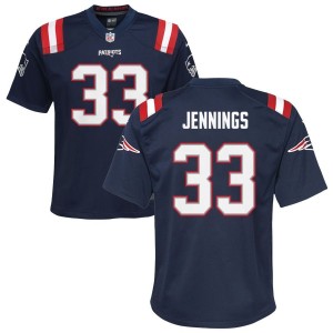 Anfernee Jennings New England Patriots Nike Youth Game Jersey - Navy