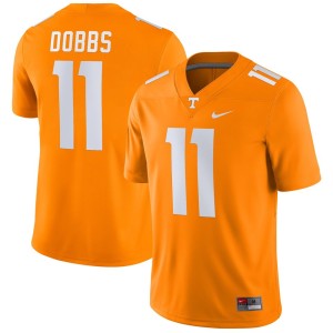 Men's Nike Joshua Dobbs Orange Tennessee Volunteers Game Jersey