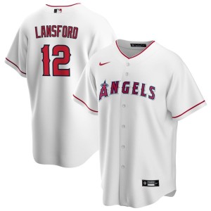 Carney Lansford Los Angeles Angels Nike Home RetiredReplica Jersey - White