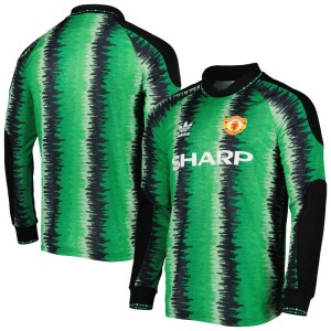 Manchester United adidas Originals 90 Goalkeeper Replica Jersey - Green