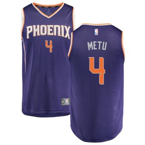 Chimezie Metu Phoenix Suns Fanatics Branded Fast Break Replica Jersey Purple - Icon Edition