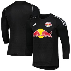 New York Red Bulls adidas 2023 Goalkeeper Long Sleeve Replica Jersey - Black