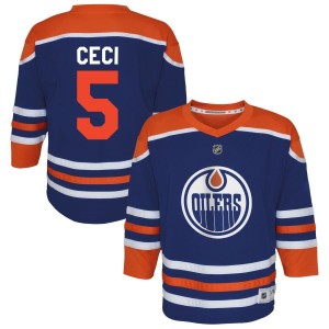 Cody Ceci  Edmonton Oilers Outerstuff Toddler Home Replica Jersey - Royal