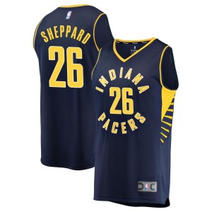 Ben Sheppard Indiana Pacers Fanatics Branded Fast Break Replica Jersey - Icon Edition - Navy