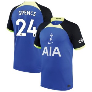 Djed Spence Tottenham Hotspur Nike Youth 2022/23 Away Breathe Stadium Replica Jersey - Blue