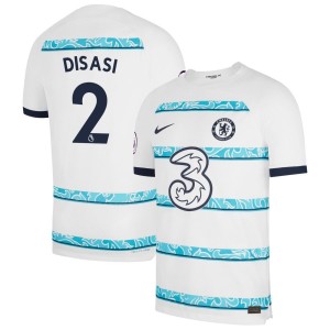Axel Disasi Chelsea Nike 2022/23 Away Vapor Match Authentic Jersey - White