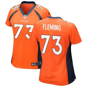 Cam Fleming Denver Broncos Nike Women's Game Jersey - Orange