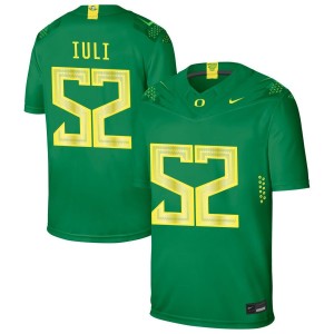 Dave Iuli Oregon Ducks Nike NIL Replica Football Jersey - Green