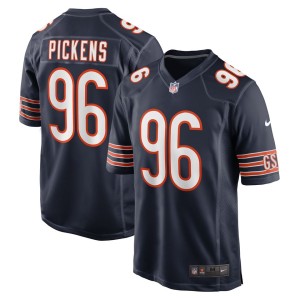 Zacch Pickens Chicago Bears Nike Team Game Jersey - Navy