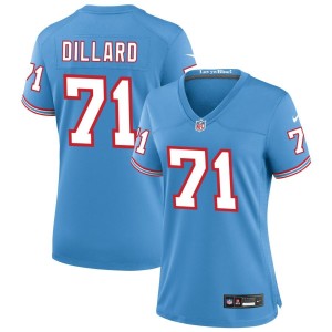 Andre Dillard Tennessee Titans Nike Women's Oilers Throwback Game Jersey - Light Blue