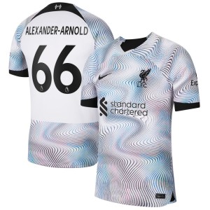 Trent Alexander-Arnold Liverpool Nike 2022/23 Away Breathe Stadium Replica Player Jersey - White