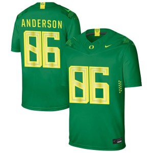 Darrian Anderson Oregon Ducks Nike NIL Replica Football Jersey - Green