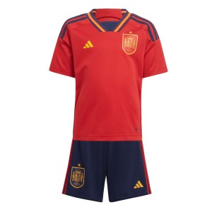 Spain National Team adidas Toddler 2022/23 Home Mini Kit - Red/Navy
