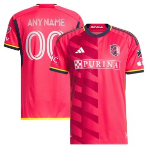 St. Louis City SC adidas 2023 CITY Kit Authentic Custom Jersey - Red