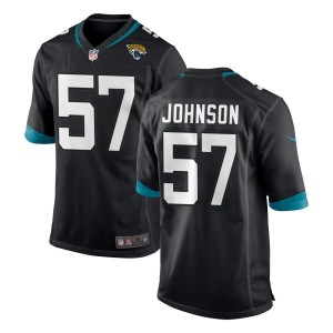 Caleb Johnson Jacksonville Jaguars Nike Youth Team Color Game Jersey - Black