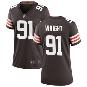 Alex Wright Nike Cleveland Browns Women's Game Jersey - Brown