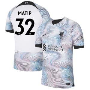 Joel Matip Liverpool Nike 2022/23 Away Breathe Stadium Replica Jersey - White