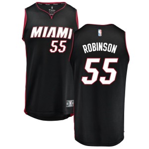 Duncan Robinson Miami Heat Fanatics Branded Fast Break Replica Jersey Black - Icon Edition