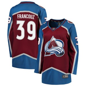 Pavel Francouz Colorado Avalanche Fanatics Branded Women's Home 2022 Stanley Cup Champions Breakaway Jersey - Burgundy