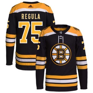 Alec Regula Boston Bruins adidas Home Primegreen Authentic Pro Jersey - Black