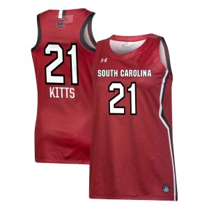 Chloe Kitts South Carolina Gamecocks Under Armour Women's NIL Women's Basketball Jersey - Garnet