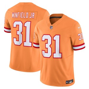 Antoine Winfield Jr. Tampa Bay Buccaneers Nike Throwback Vapor F.U.S.E. Limited Jersey - Orange