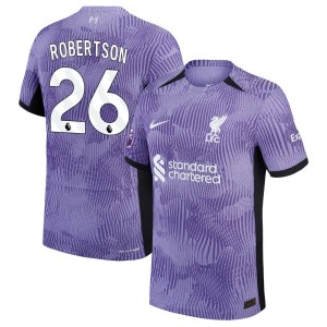 Andy Robertson  Liverpool Nike 2023/24 Third Vapor Match Authentic Player Jersey - Purple
