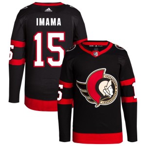 Bokondji Imama Ottawa Senators adidas Home Primegreen Authentic Pro Jersey - Black