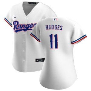 Austin Hedges Texas Rangers Nike Women's Home Replica Jersey - White