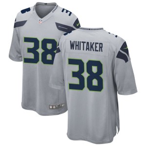 Andrew Whitaker Seattle Seahawks Nike Alternate Game Jersey - Gray