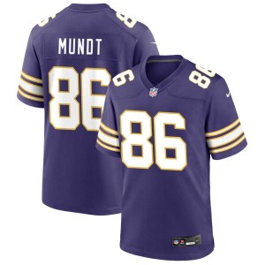 Johnny Mundt Minnesota Vikings Nike Classic Game Jersey - Purple