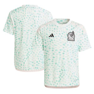 Mexico Women's National Team adidas Youth 2023 Away Replica Jersey - White