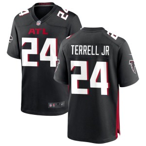 A.J. Terrell Jr Atlanta Falcons Nike Game Jersey - Black