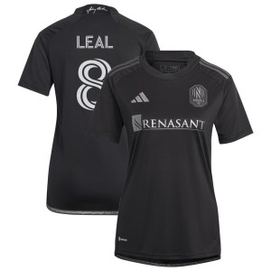 Randall Leal Nashville SC adidas Women's 2023 Man In Black Kit Replica Jersey - Black