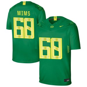 Auston Mims Oregon Ducks Nike NIL Replica Football Jersey - Green