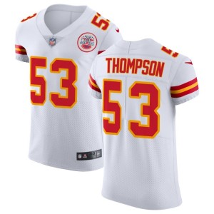 BJ Thompson Kansas City Chiefs Nike Vapor Untouchable Elite Jersey - White