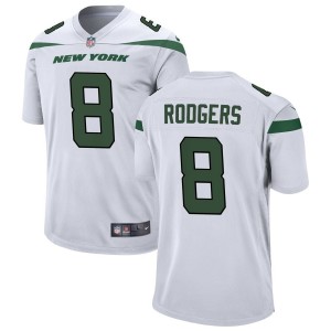 Aaron Rodgers New York Jets Nike Game Jersey - White