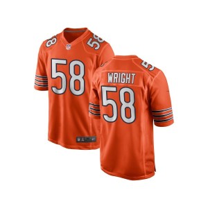 Darnell Wright Chicago Bears Nike Youth Alternate Game Jersey - Orange