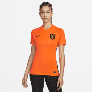 Netherlands 2022 Stadium Home Women's Nike Dri-FIT Soccer Jersey - Total Orange/Black