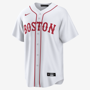 MLB Boston Red Sox (Rafael Devers) Men's Replica Baseball Jersey - White/Red