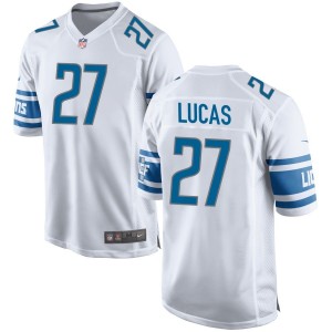 Chase Lucas Detroit Lions Nike Game Jersey - White