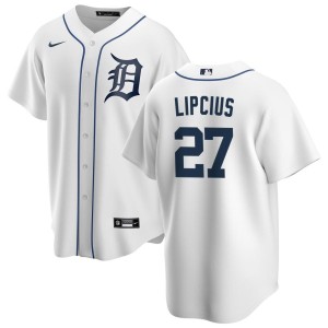 Andre Lipcius Detroit Tigers Nike Home Replica Jersey - White