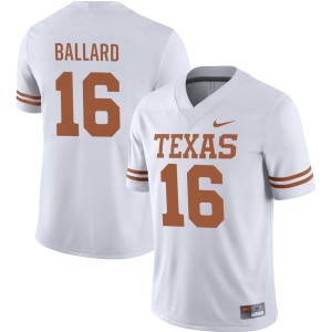 Ben Ballard Texas Longhorns Nike NIL Replica Football Jersey - White