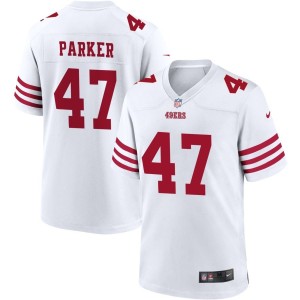 A.J. Parker San Francisco 49ers Nike Youth Game Jersey - White
