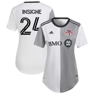 Lorenzo Insigne Toronto FC adidas Women's 2022 Community Kit Replica Jersey - White