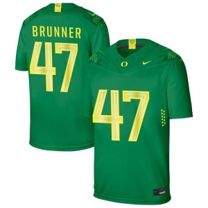 Colson Brunner Oregon Ducks Nike NIL Replica Football Jersey - Green